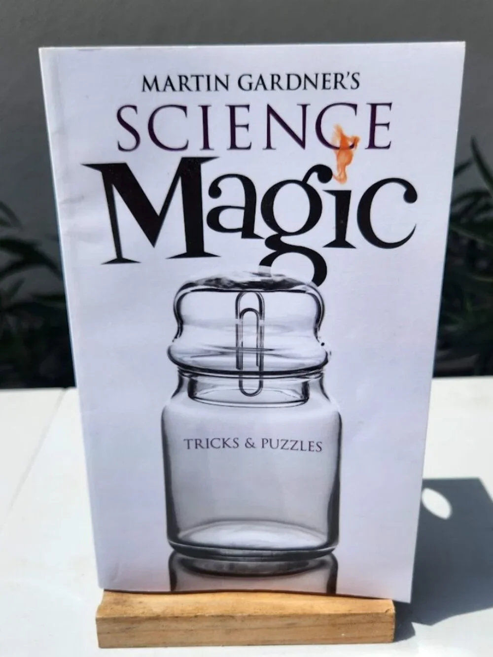 Martin Gardner's Science Magic Tricks and Puzzles Book Paperback (Dover Magic Bo